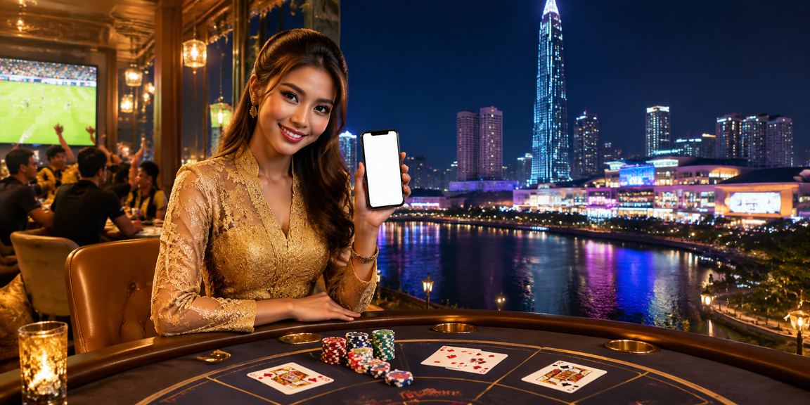 Pemain baccarat di Kuala Lumpur menikmati meja langsung imm13 dalam pakaian kebaya